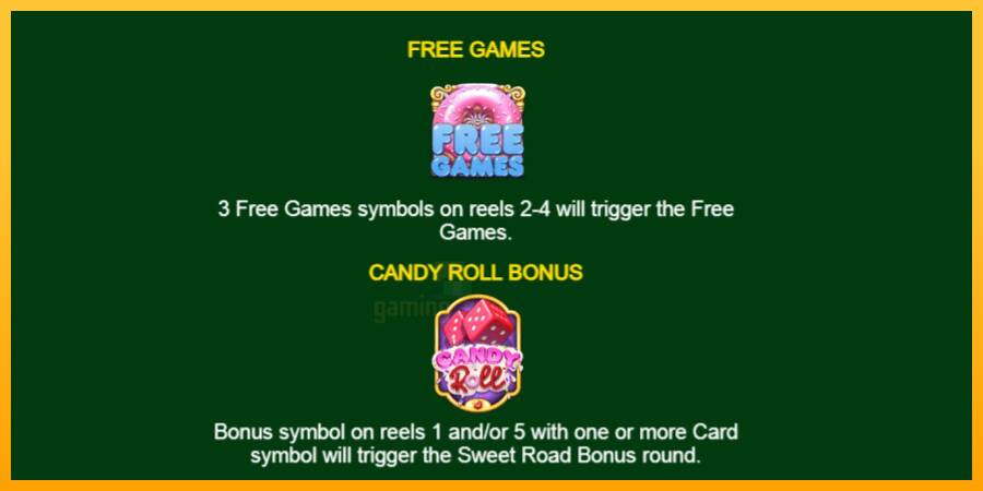 Candy Roll gaming machine for money, picture 5