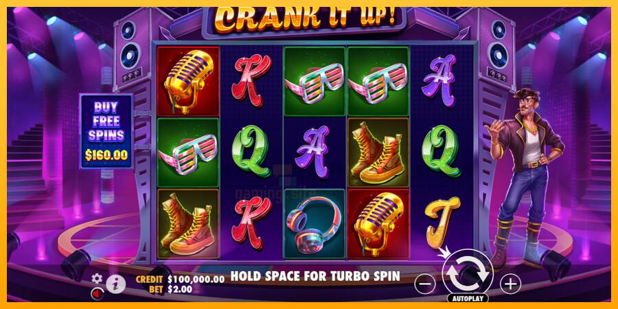 Crank it Up gaming machine for money, picture 2