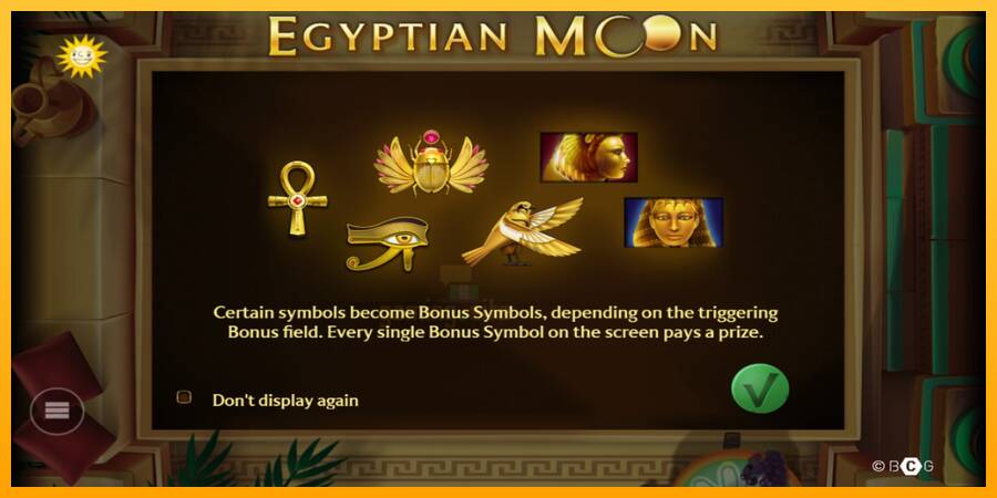 Egyptian Moon gaming machine for money, picture 1