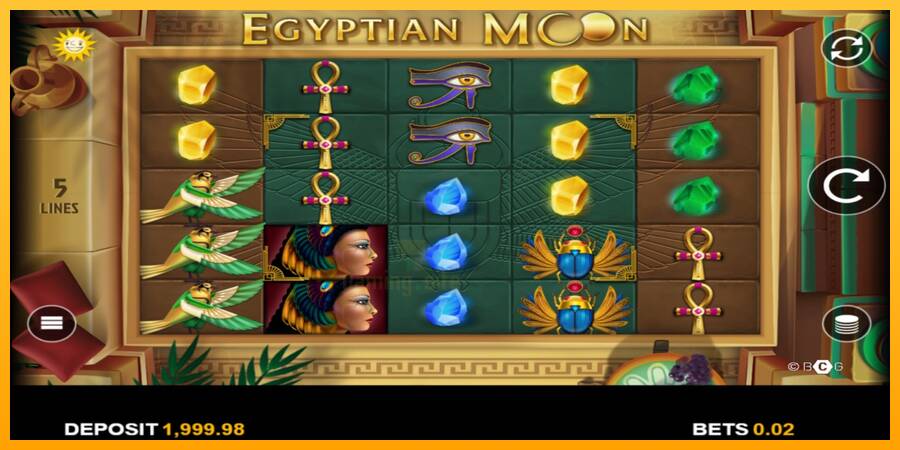 Egyptian Moon gaming machine for money, picture 2