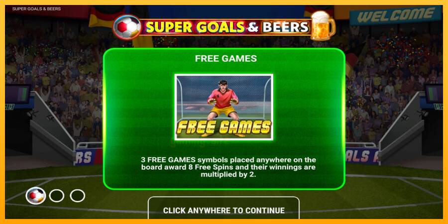 Super Goals & Beers gaming machine for money, picture 1