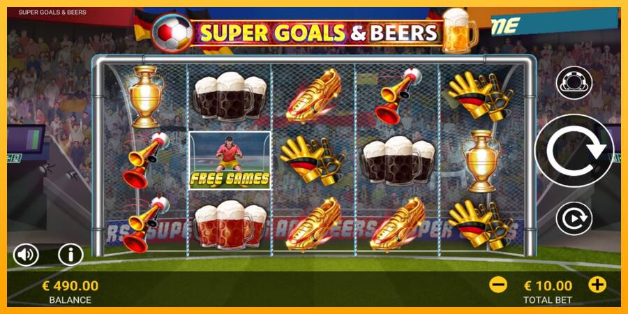 Super Goals & Beers gaming machine for money, picture 2