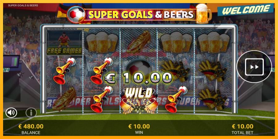 Super Goals & Beers gaming machine for money, picture 3