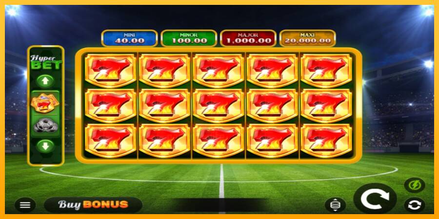 Football Blast Hold and Win gaming machine for money, picture 1