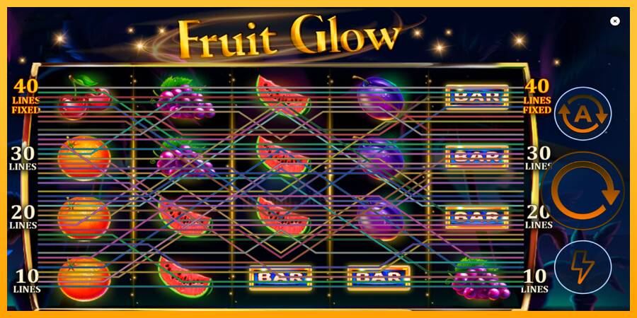 Fruit Glow gaming machine for money, picture 2