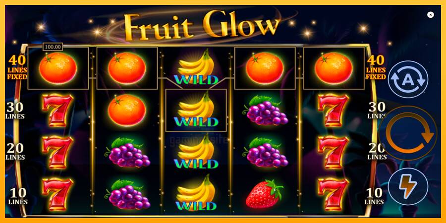 Fruit Glow gaming machine for money, picture 4