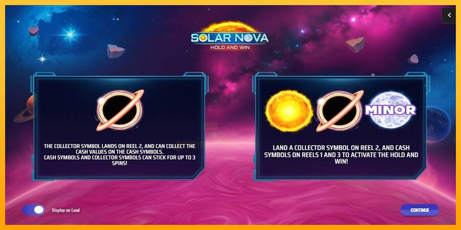 Solar Nova Hold and Win gaming machine for money, picture 1