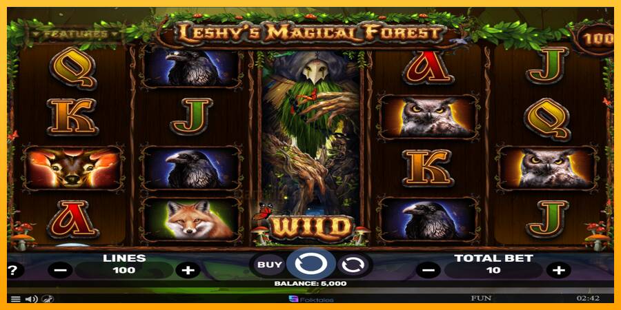 Leshys Magical Forest gaming machine for money, picture 2