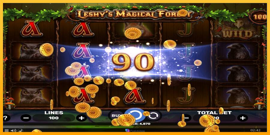 Leshys Magical Forest gaming machine for money, picture 3