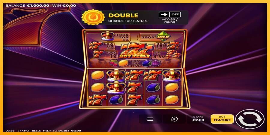 777 Hot Reels gaming machine for money, picture 2