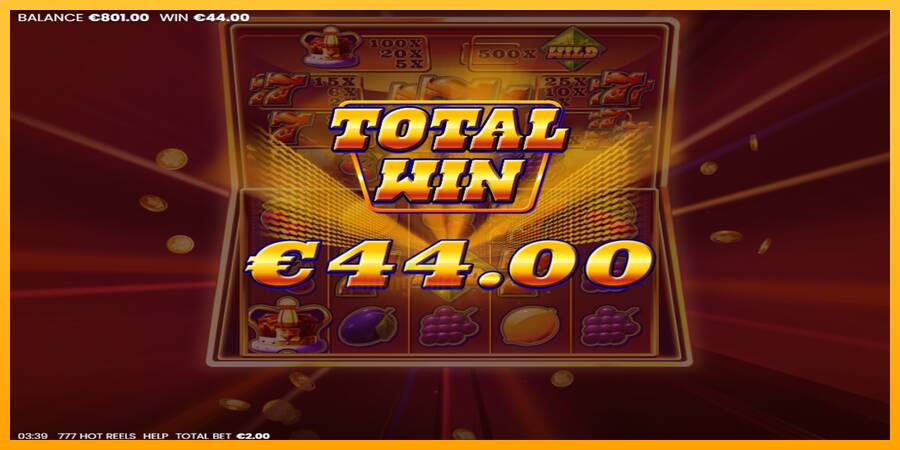 777 Hot Reels gaming machine for money, picture 5