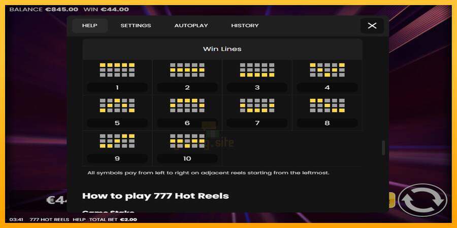 777 Hot Reels gaming machine for money, picture 7