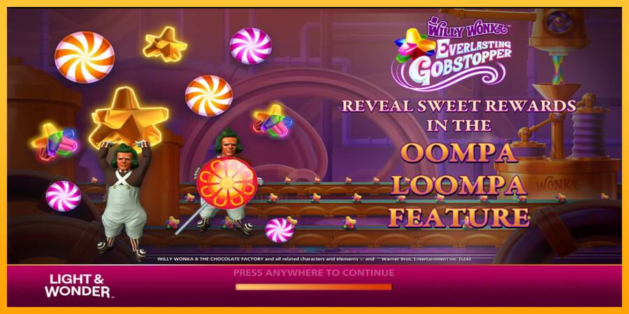 Willy Wonka Everlasting Gobstopper gaming machine for money, picture 1