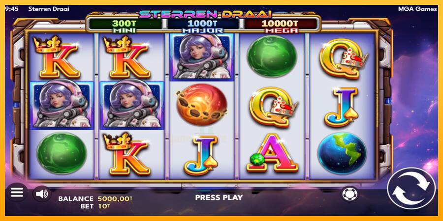 Sterren Draai gaming machine for money, picture 2