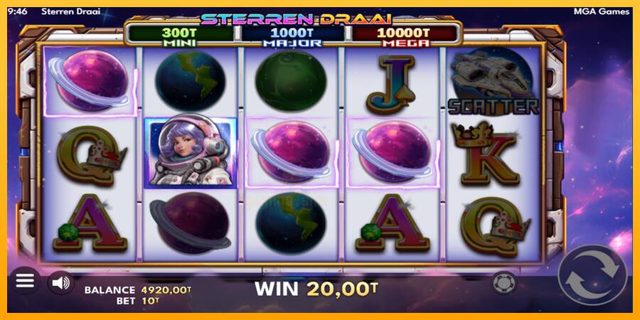 Sterren Draai gaming machine for money, picture 3