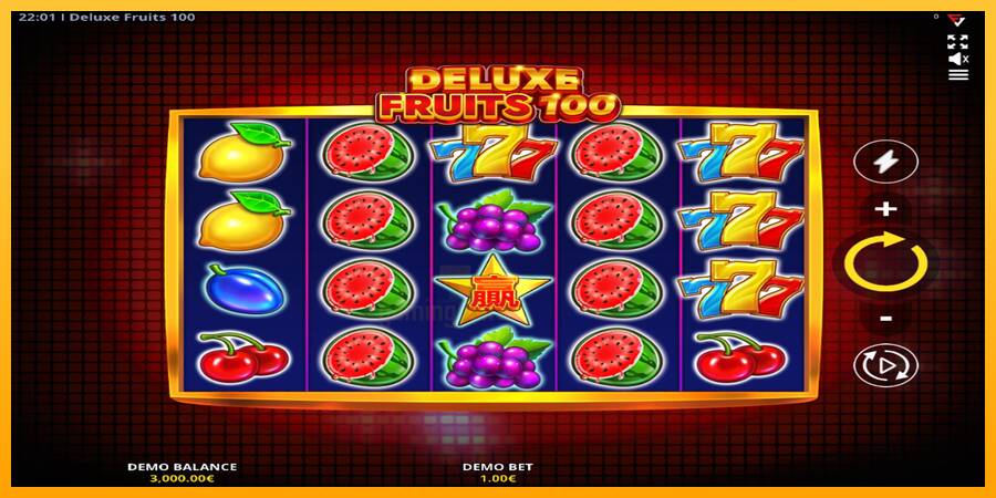 Deluxe Fruits 100 gaming machine for money, picture 1