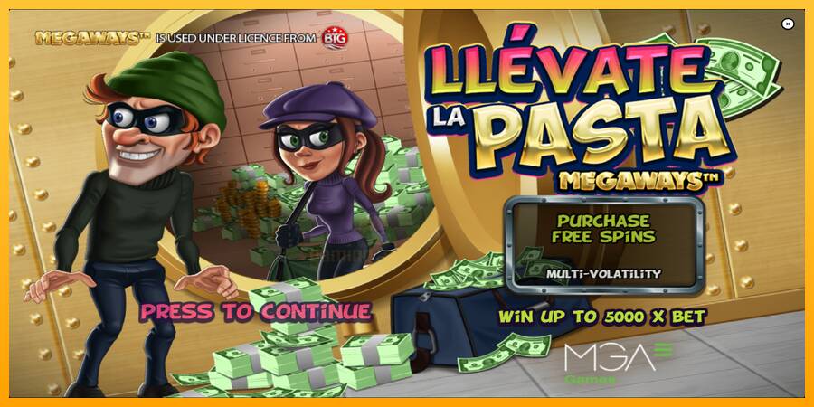 Llevate la Pasta Megaways gaming machine for money, picture 1