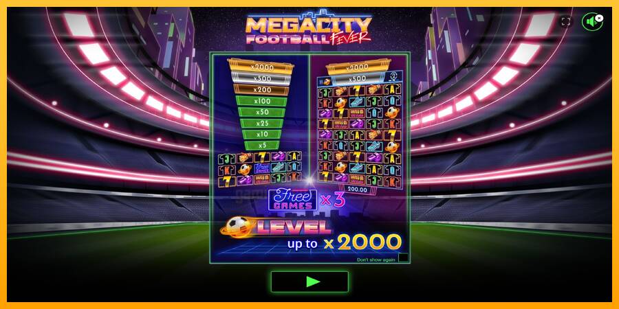 Megacity Football Fever gaming machine for money, picture 2