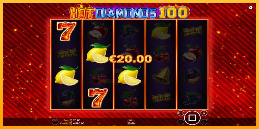 Hot Diamonds 100 gaming machine for money, picture 2