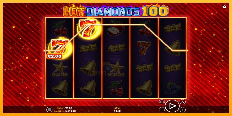 Hot Diamonds 100 gaming machine for money, picture 4