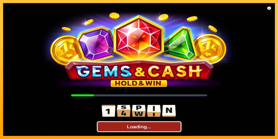 Gems & Cash gaming machine for money, picture 1