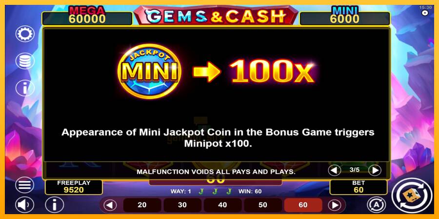 Gems & Cash gaming machine for money, picture 7