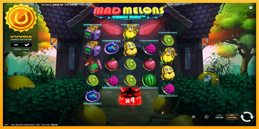 Mad Melons Chaos Reels gaming machine for money, picture 4