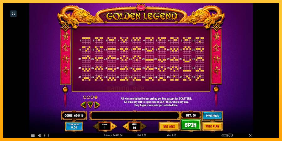 Golden Legend gaming machine for money, picture 7