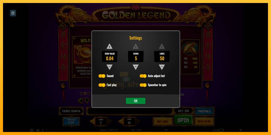 Golden Legend gaming machine for money, picture 8