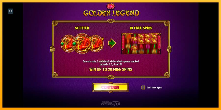 Golden Legend gaming machine for money, picture 10