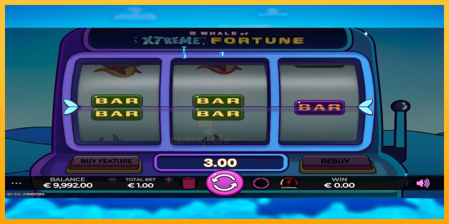 Whale of Xtreme Fortune gaming machine for money, picture 2