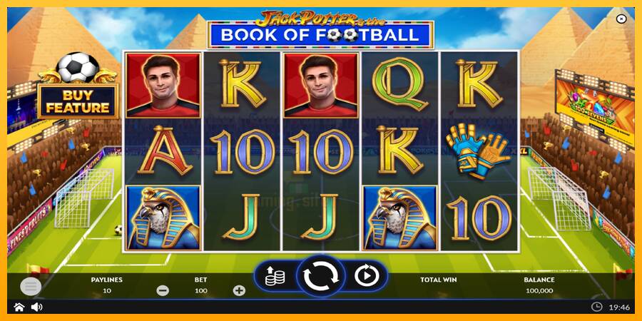 Jack Potter & The Book of Football gaming machine for money, picture 2