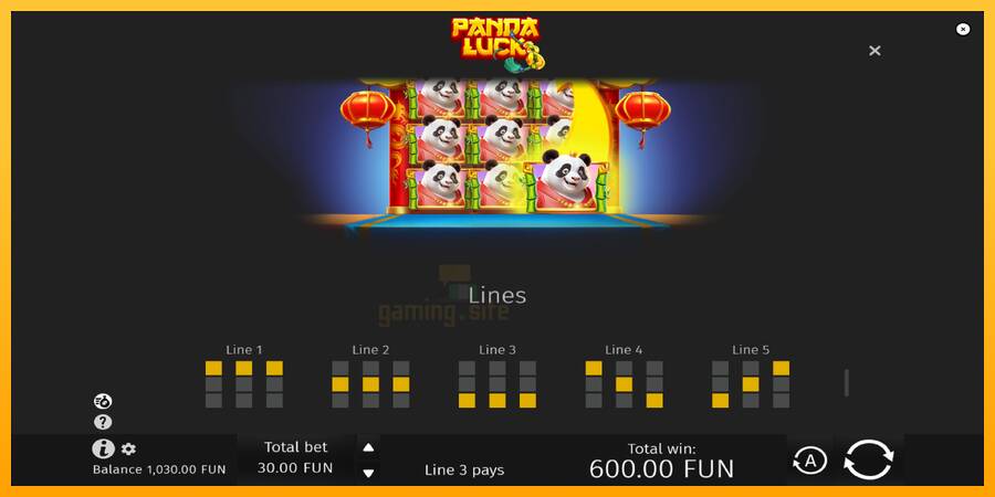 Panda Luck gaming machine for money, picture 7