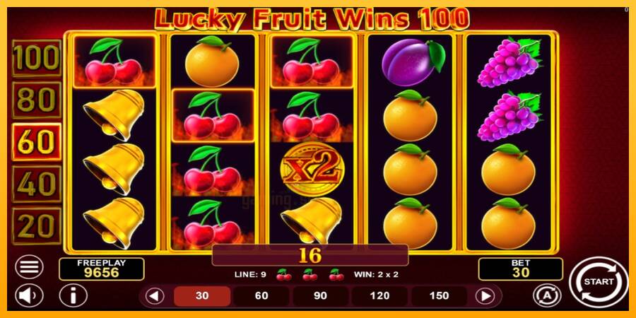 Lucky Fruit Wins 100 gaming machine for money, picture 2