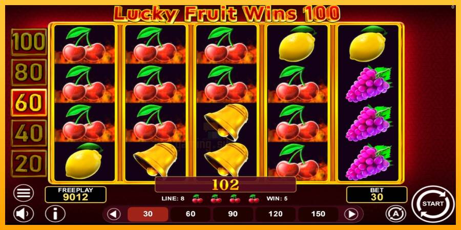 Lucky Fruit Wins 100 gaming machine for money, picture 3