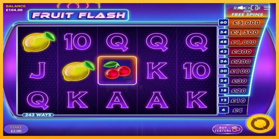 Fruit Flash gaming machine for money, picture 2