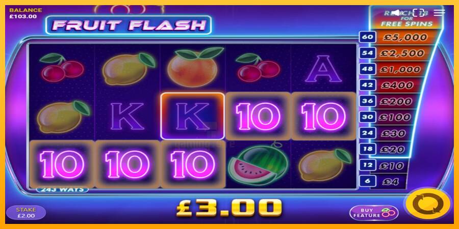 Fruit Flash gaming machine for money, picture 3