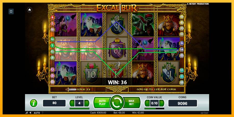 Excalibur gaming machine for money, picture 5