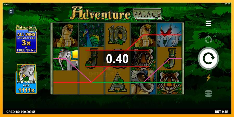 Adventure Palace gaming machine for money, picture 2