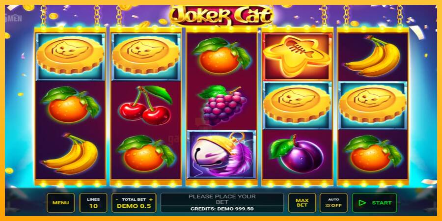 Joker Cat gaming machine for money, picture 2