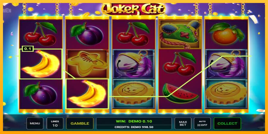 Joker Cat gaming machine for money, picture 3