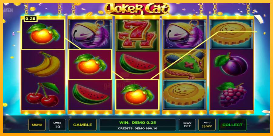 Joker Cat gaming machine for money, picture 4