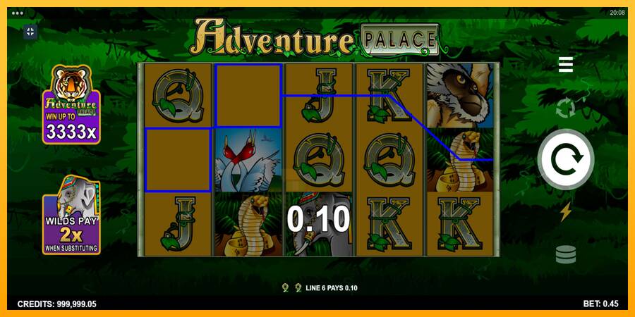 Adventure Palace gaming machine for money, picture 3