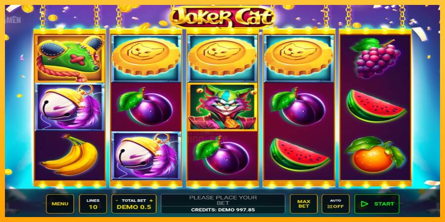 Joker Cat gaming machine for money, picture 5