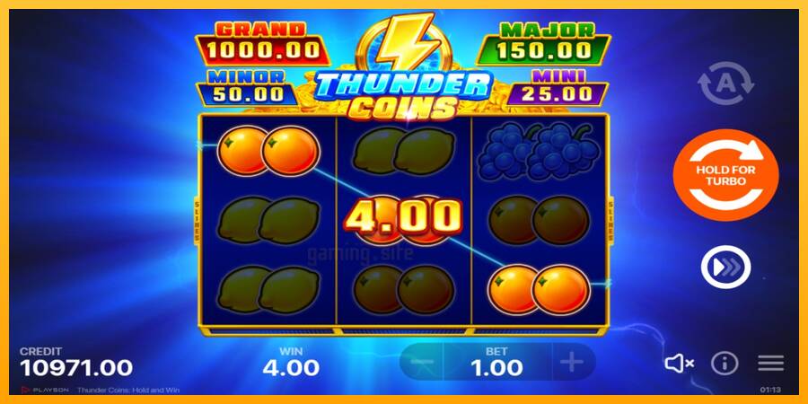 Thunder Coins gaming machine for money, picture 3