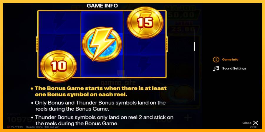 Thunder Coins gaming machine for money, picture 5