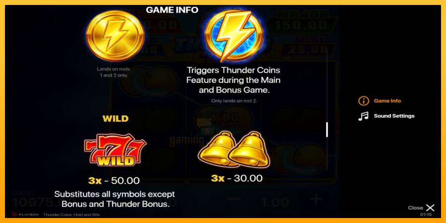 Thunder Coins gaming machine for money, picture 6