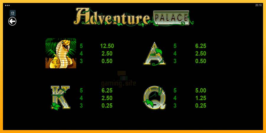 Adventure Palace gaming machine for money, picture 8