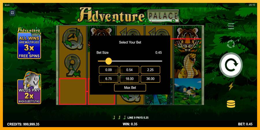 Adventure Palace gaming machine for money, picture 10