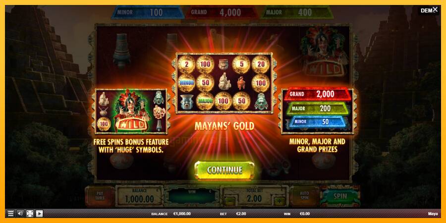 Maya gaming machine for money, picture 1